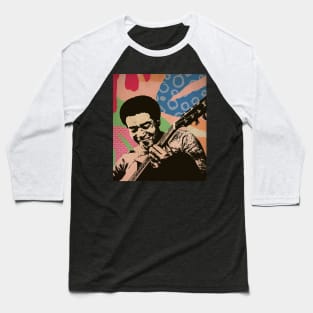 Vintage Poster - Bill Withers Style Baseball T-Shirt